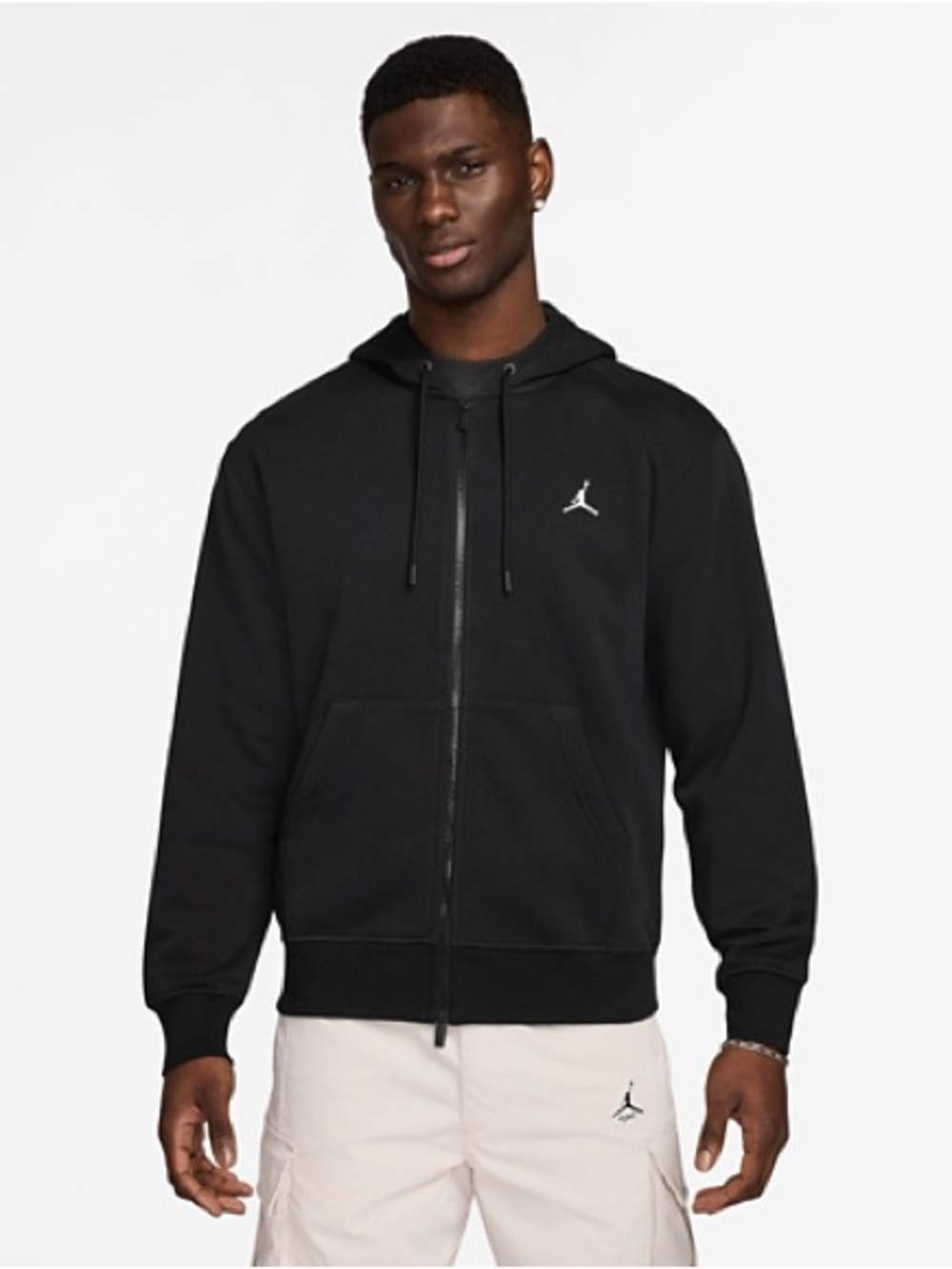 Jordan Men's Black Full-Zip Hoodie
